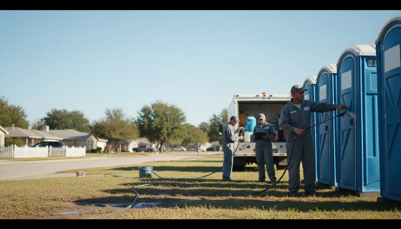 Long-Term Portable Toilet Rental in Jefferson, OH near me